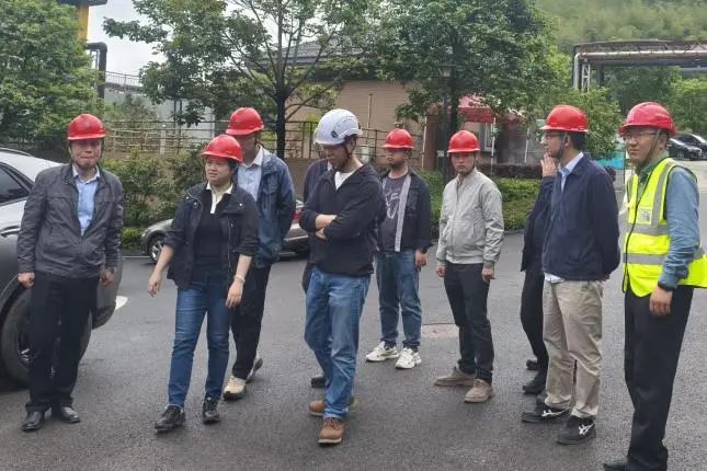 福建海峽環(huán)保集團股份有限公司黨委書記、董事長徐婷一行到紅廟嶺項目檢查指導工作.jpg